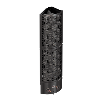 SAWO sauna heaters tower SW3 Corner Black NB 400x400