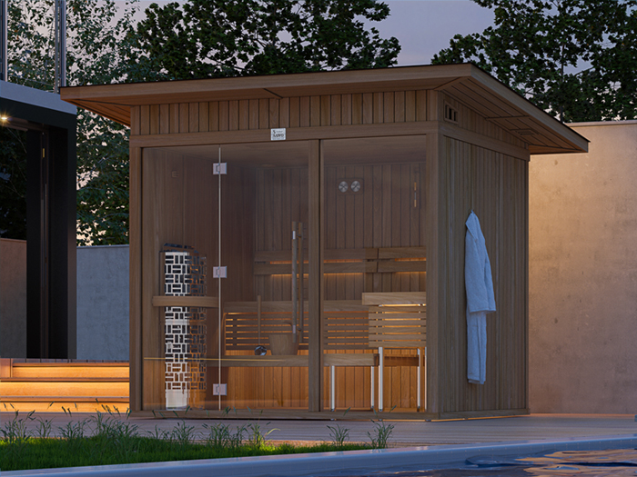 sauna room outdoor