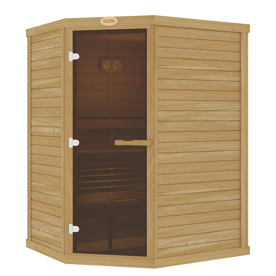 1416LSC Cedar SaunaRoom SaunaPeople NoWindow PerspectiveView