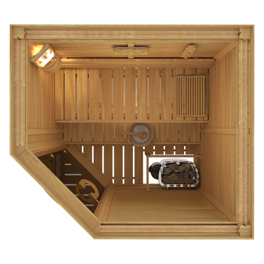 1416LSC Cedar SaunaRoom SaunaPeople NoWindow TopView